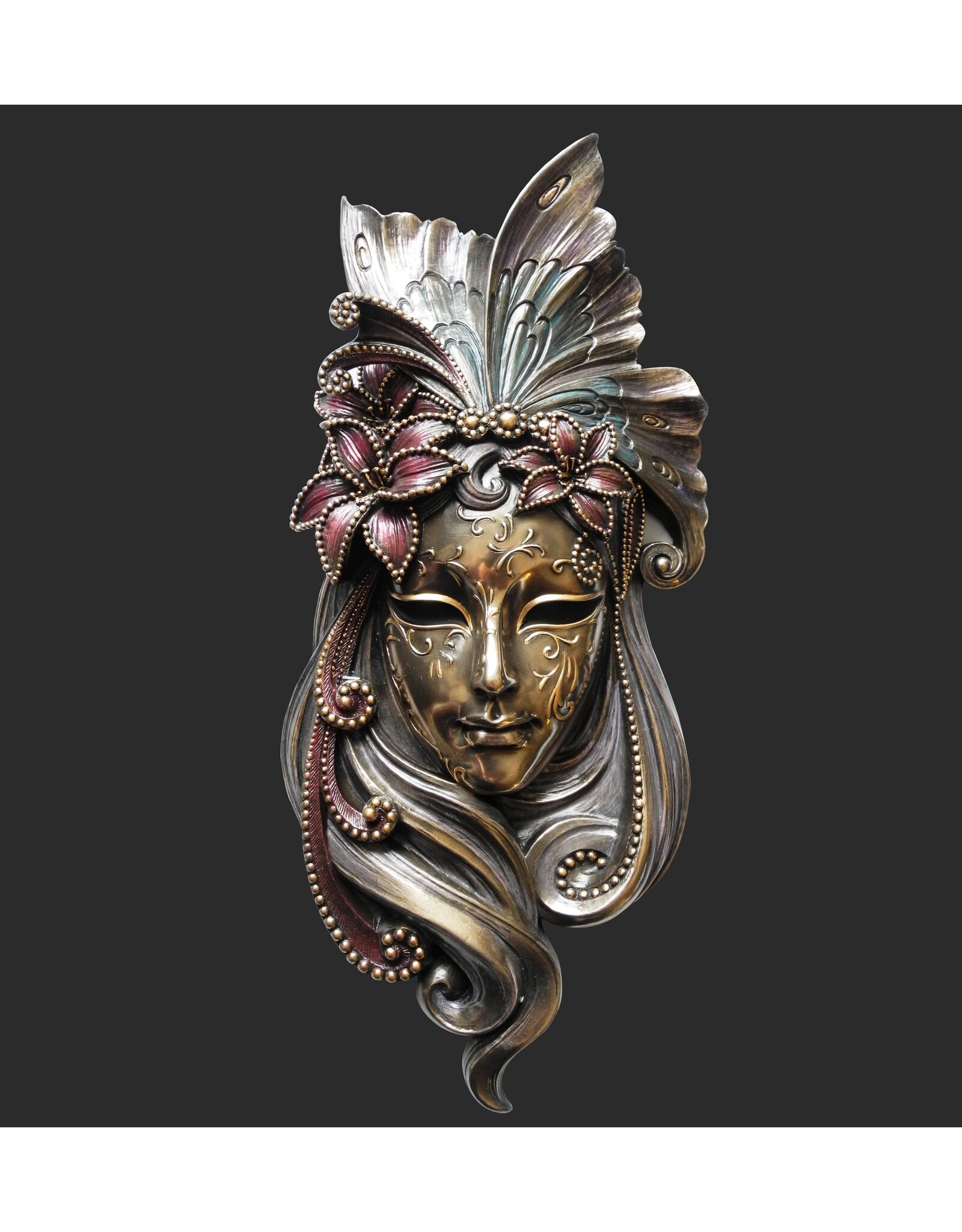 Veronese Design Miscellaneous - Venetian Mask Il Giglio (Lily) Veronese Design