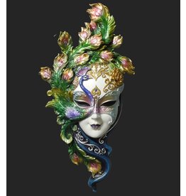 Veronese Design Venetian Mask Il Pavone (Peacock) Wall Hanging Veronese Design