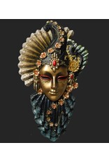 Veronese Design Miscellaneous - Venetian Mask Il Gioiello The jewel (coloured) Veronese Design