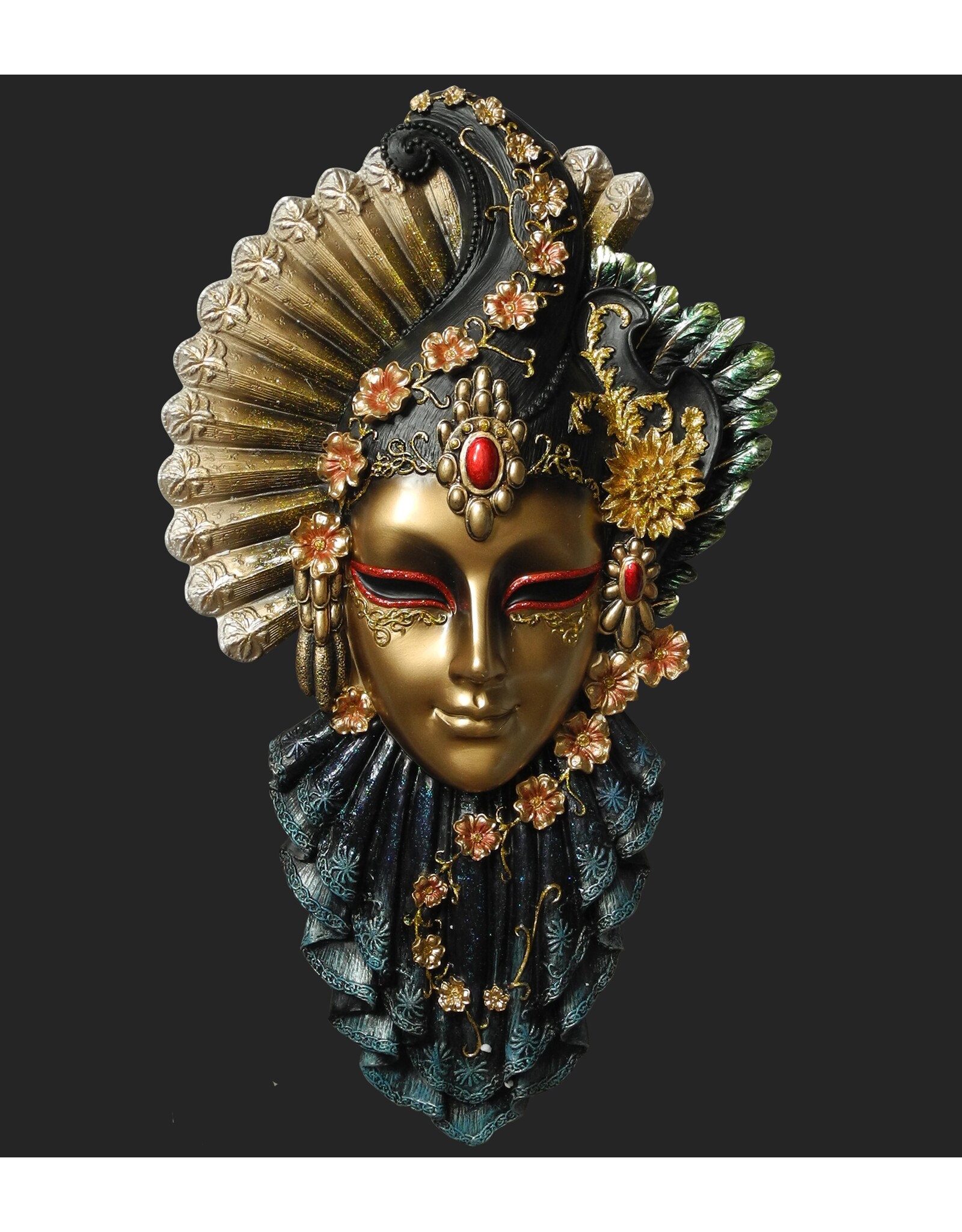 Veronese Design Miscellaneous - Venetian Mask Il Gioiello The jewel (coloured) Veronese Design