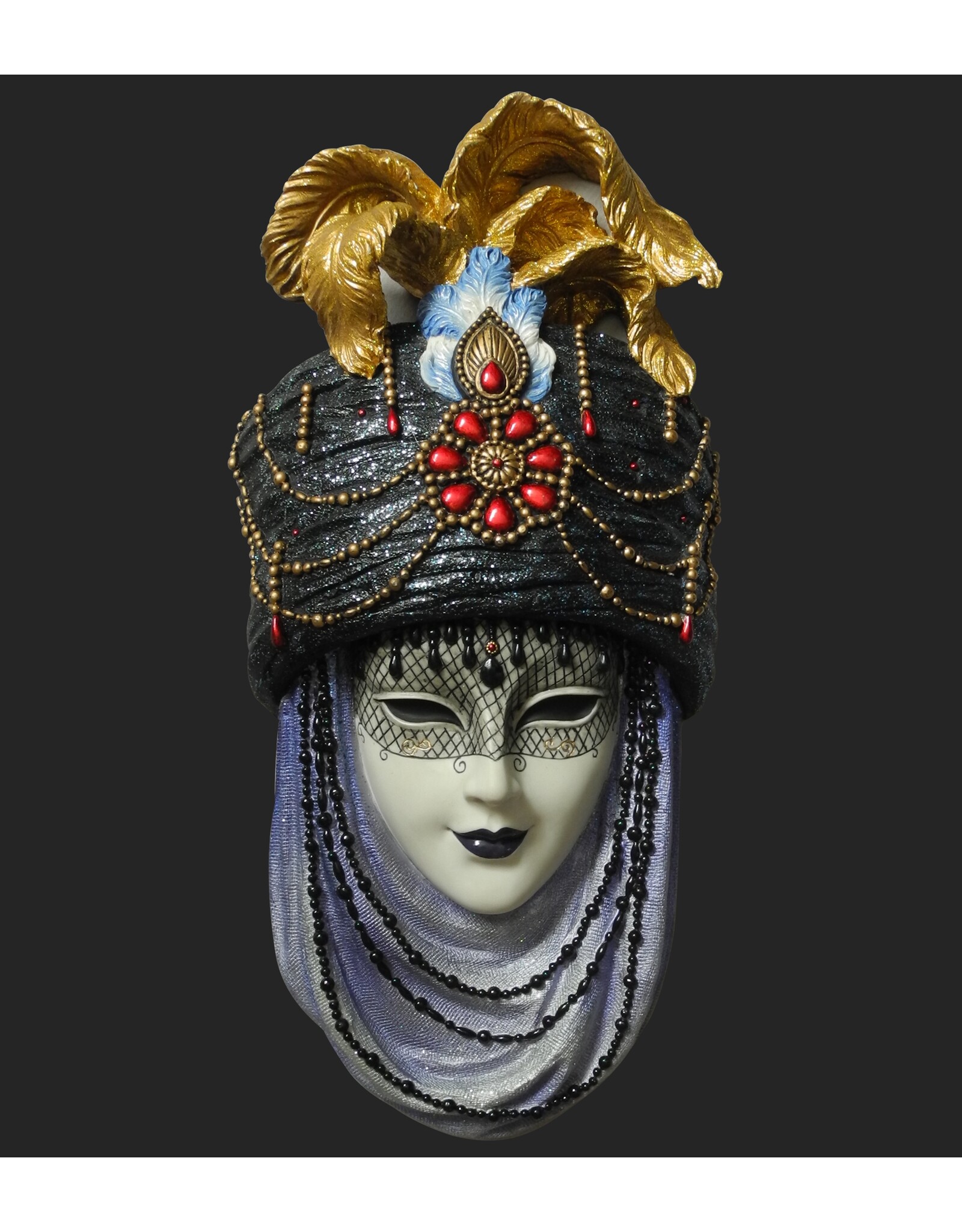 Veronese Design Miscellaneous - Venetian Mask Araba 32cm Veronese Design