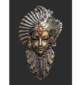 Veronese Design Venetian Mask Il Gioiello The jewel (bronze) Veronese Design