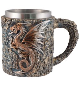 VG Dragon Mug Beer Tankard with Dragon