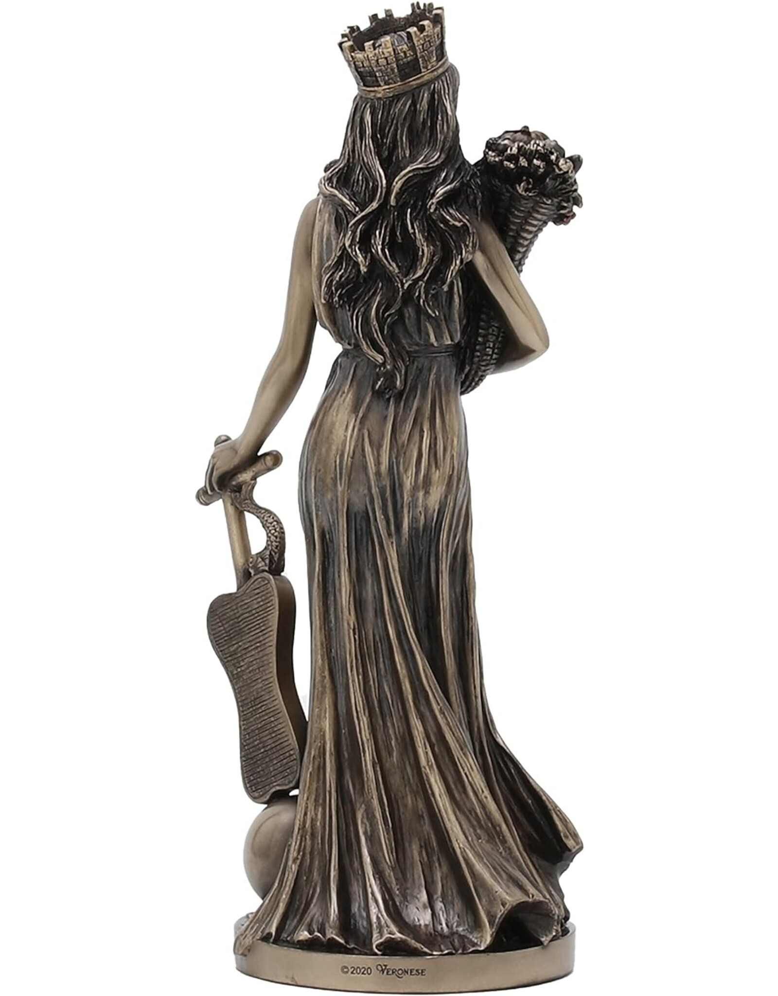 Veronese Design Giftware & Lifestyle - Tyche Greek Goddess of of Happiness, Fortune and Prosperity