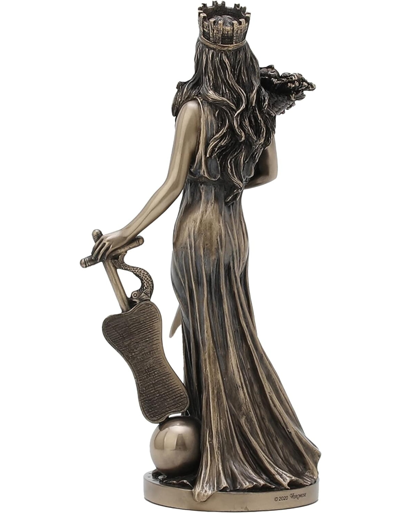 Veronese Design Giftware & Lifestyle - Tyche Greek Goddess of of Happiness, Fortune and Prosperity