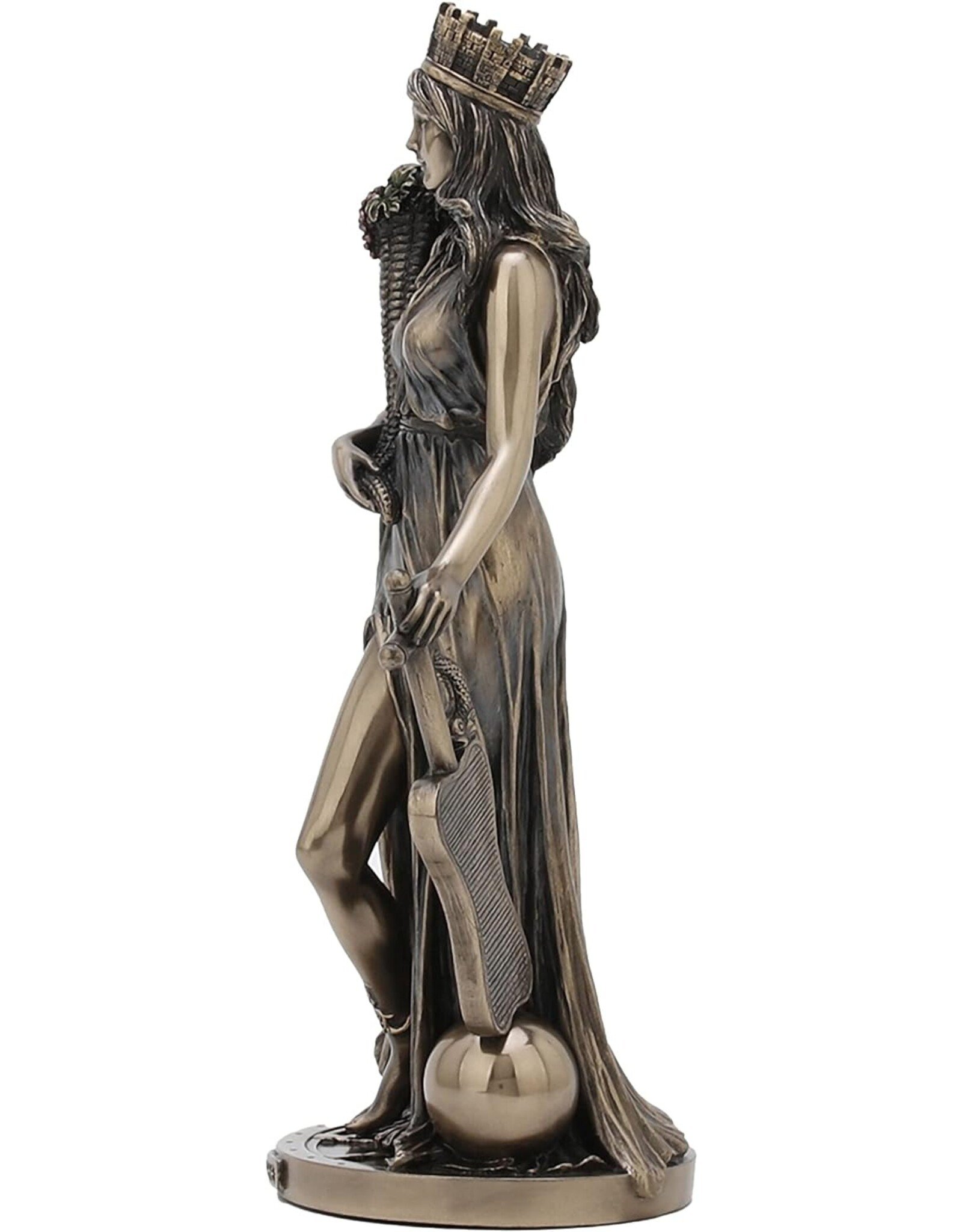 Veronese Design Giftware & Lifestyle - Tyche Greek Goddess of of Happiness, Fortune and Prosperity