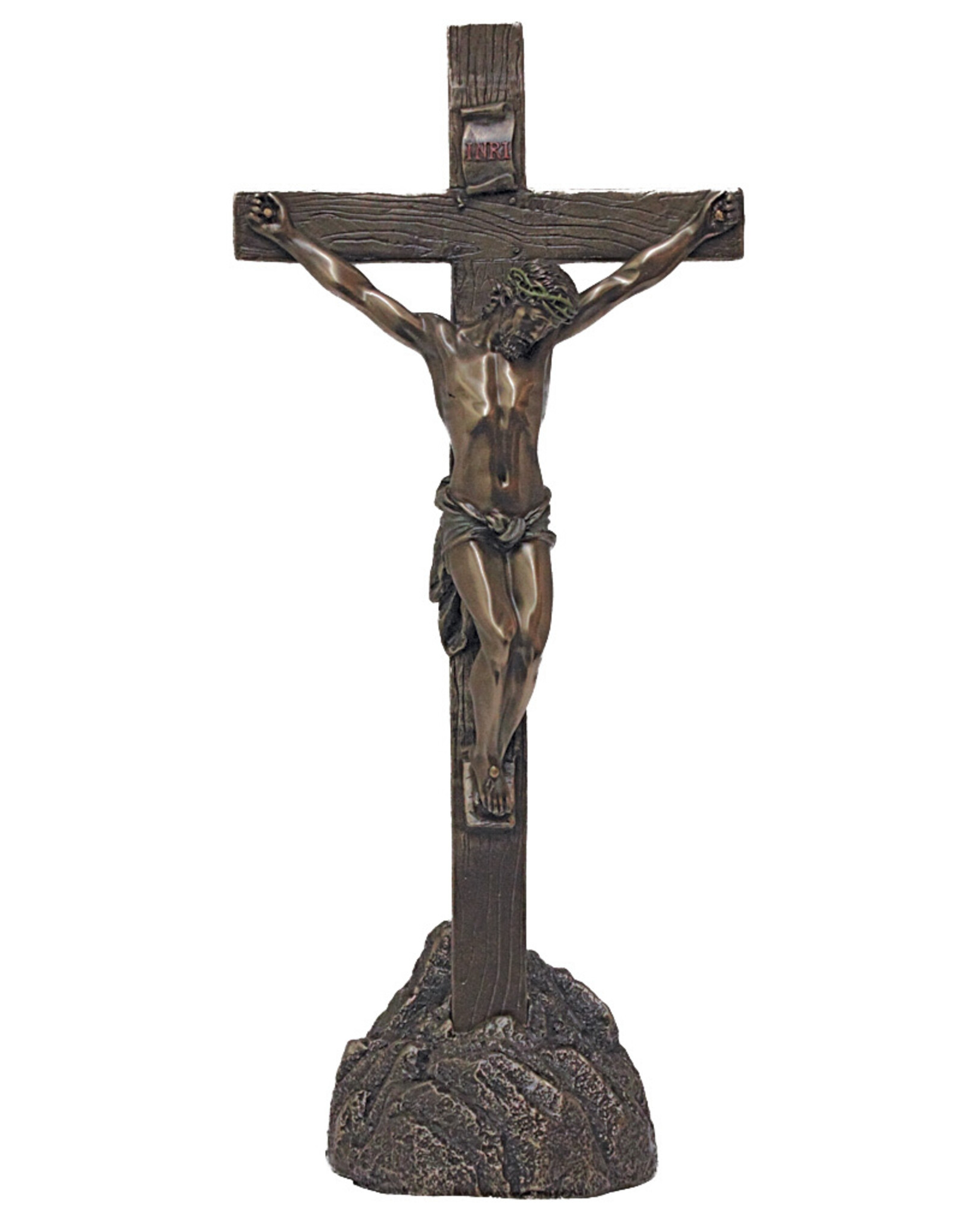 Veronese Design Giftware & Lifestyle - Jezus aan het Kruis - Crucifix (staand en hangend)