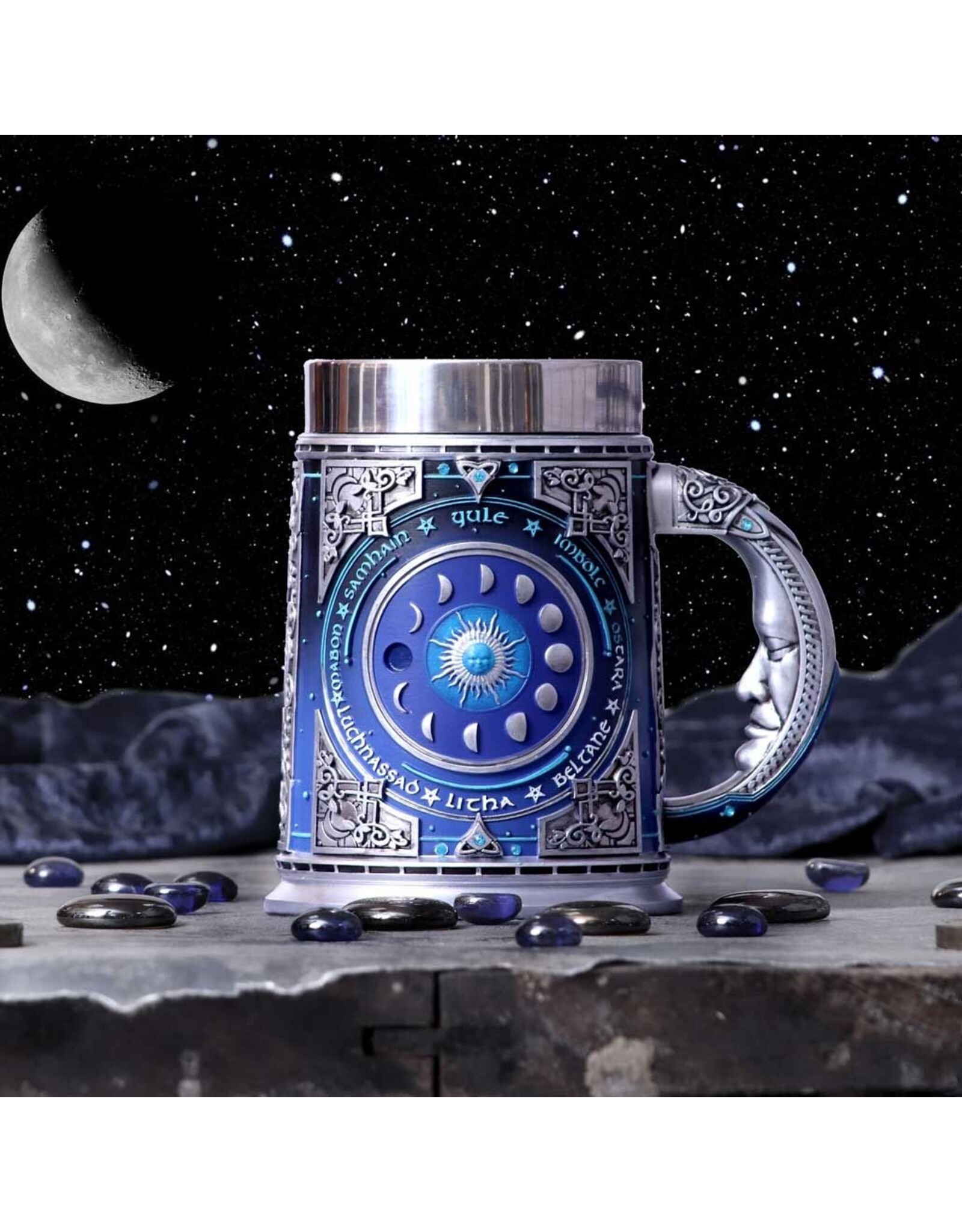 NemesisNow Drinkware -  Maan Gids pul Maanfasen mok - Nemesis Now