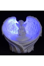 Puckator Giftware & Lifestyle - Hope Dream Love Believe Angel Wings and Cherub - LED