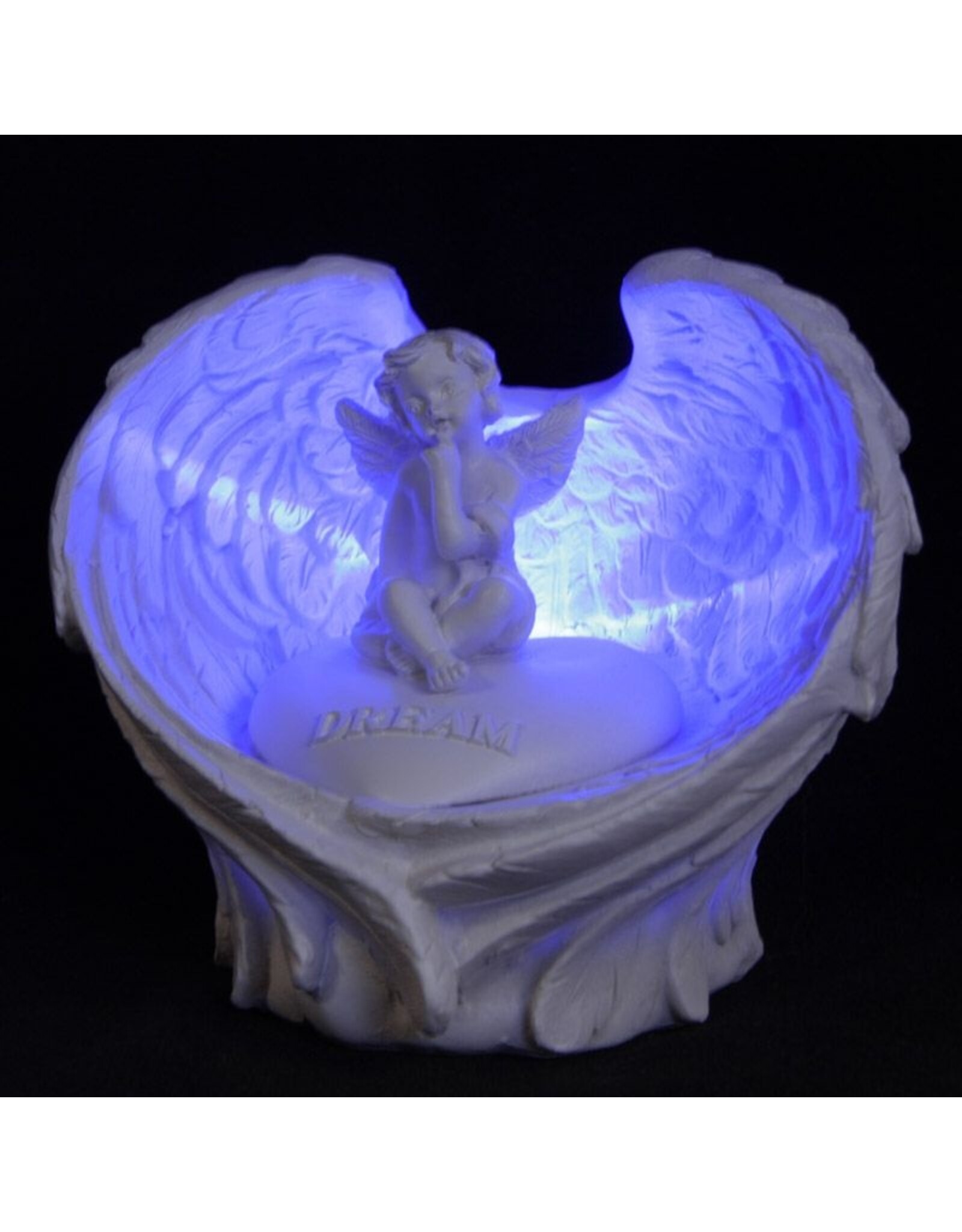 Puckator Giftware & Lifestyle - Hope Dream Love Believe Engelen Vleugels en Cherubijn - LED