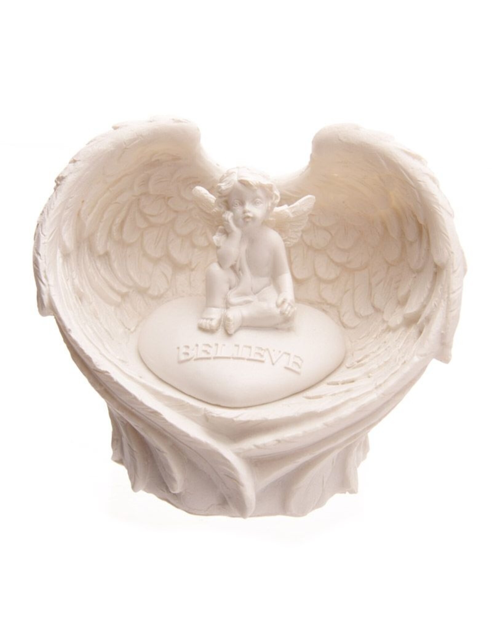 Puckator Giftware & Lifestyle - Hope Dream Love Believe Angel Wings and Cherub - LED