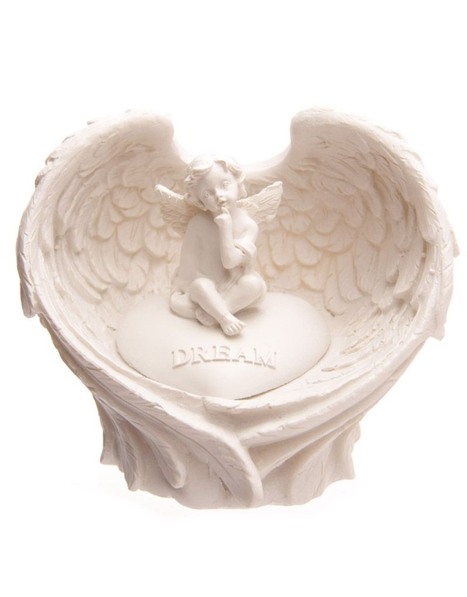 Puckator Giftware & Lifestyle - Hope Dream Love Believe Angel Wings and Cherub - LED