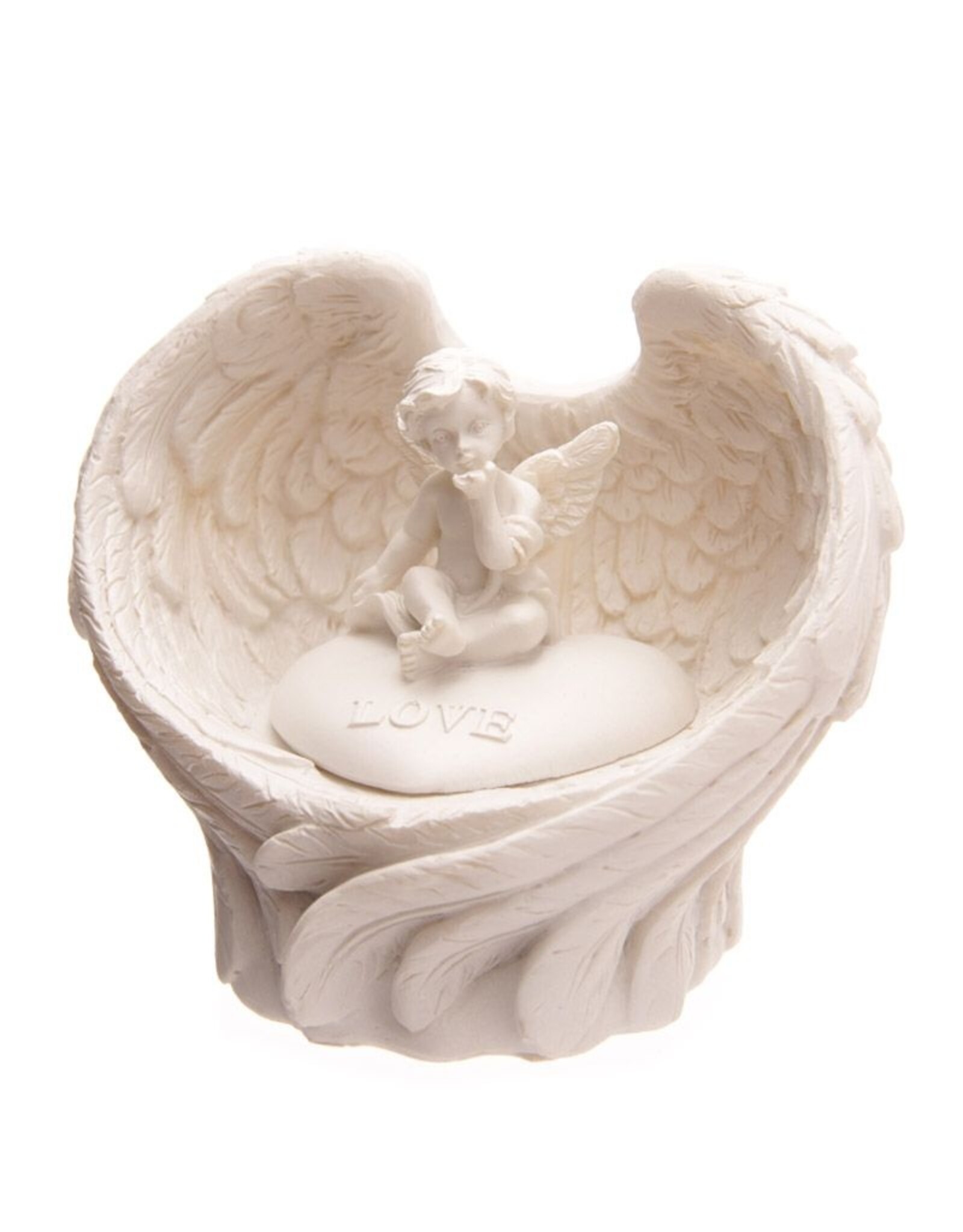 Puckator Giftware & Lifestyle - Hope Dream Love Believe Angel Wings and Cherub - LED