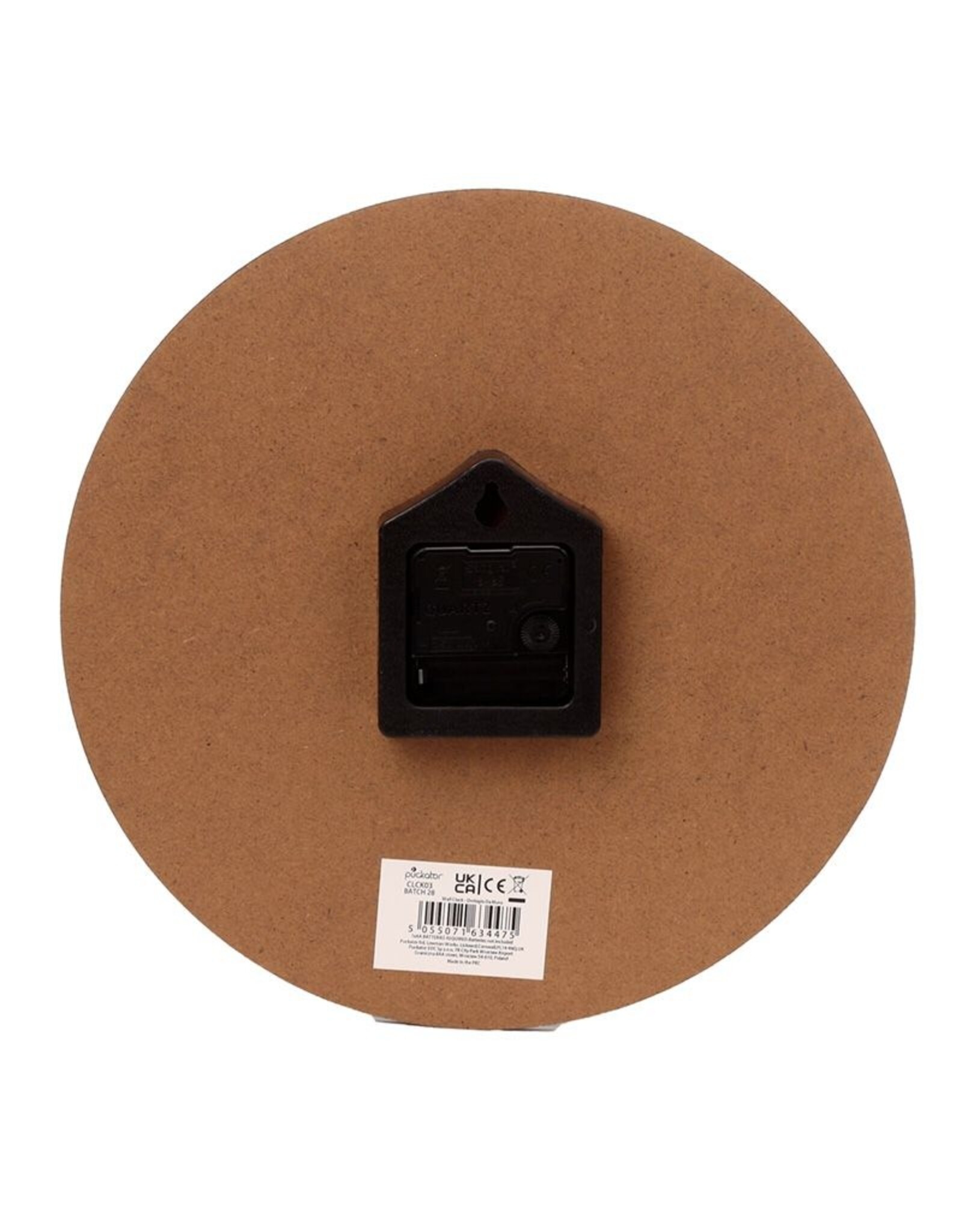 Puckator Giftware en Collectables -   Wandklok Purrlock Holmes Kat Lisa Parker