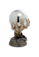Puckator Giftware & Lifestyle - Skeleton Hand LED Metallic Sphere Home Decoration
