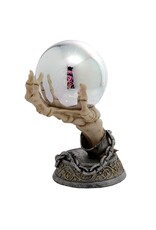 Puckator Giftware & Lifestyle - Skeleton Hand LED Metallic Sphere Home Decoration