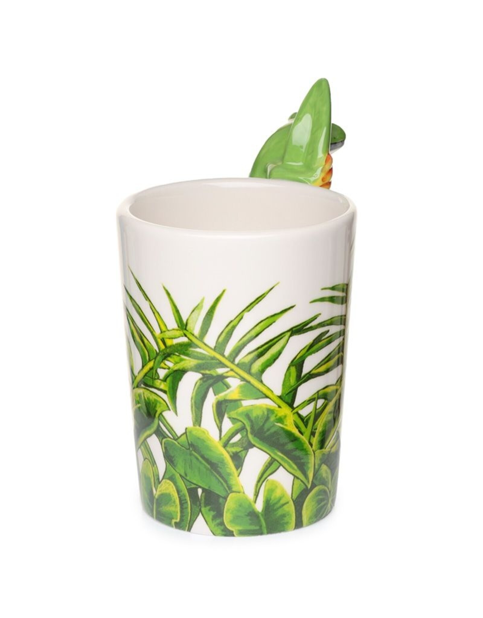 Puckator Drinkware - Tree Frog Ceramic Mug with Shaped Handle