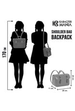 Karactermania Merchandise backpacks - Wednesday Original Shoulder Bag - Backpack