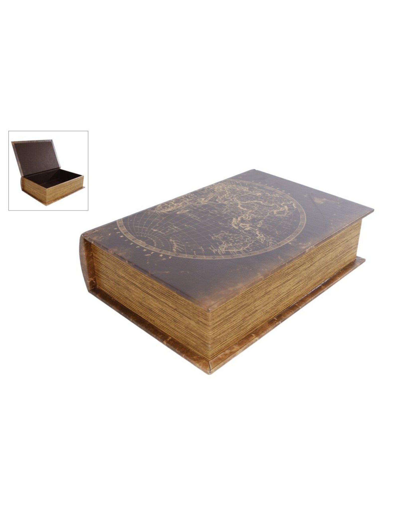 Gifts Amsterdam Giftware & Lifestyle - Opbergbox "Book World" 27cm