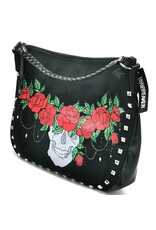 Jawbreaker Gothic bags Steampunk bags - Jawbreaker Skull & Roses Tote bag