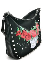 Jawbreaker Gothic bags Steampunk bags - Jawbreaker Skull & Roses Tote bag