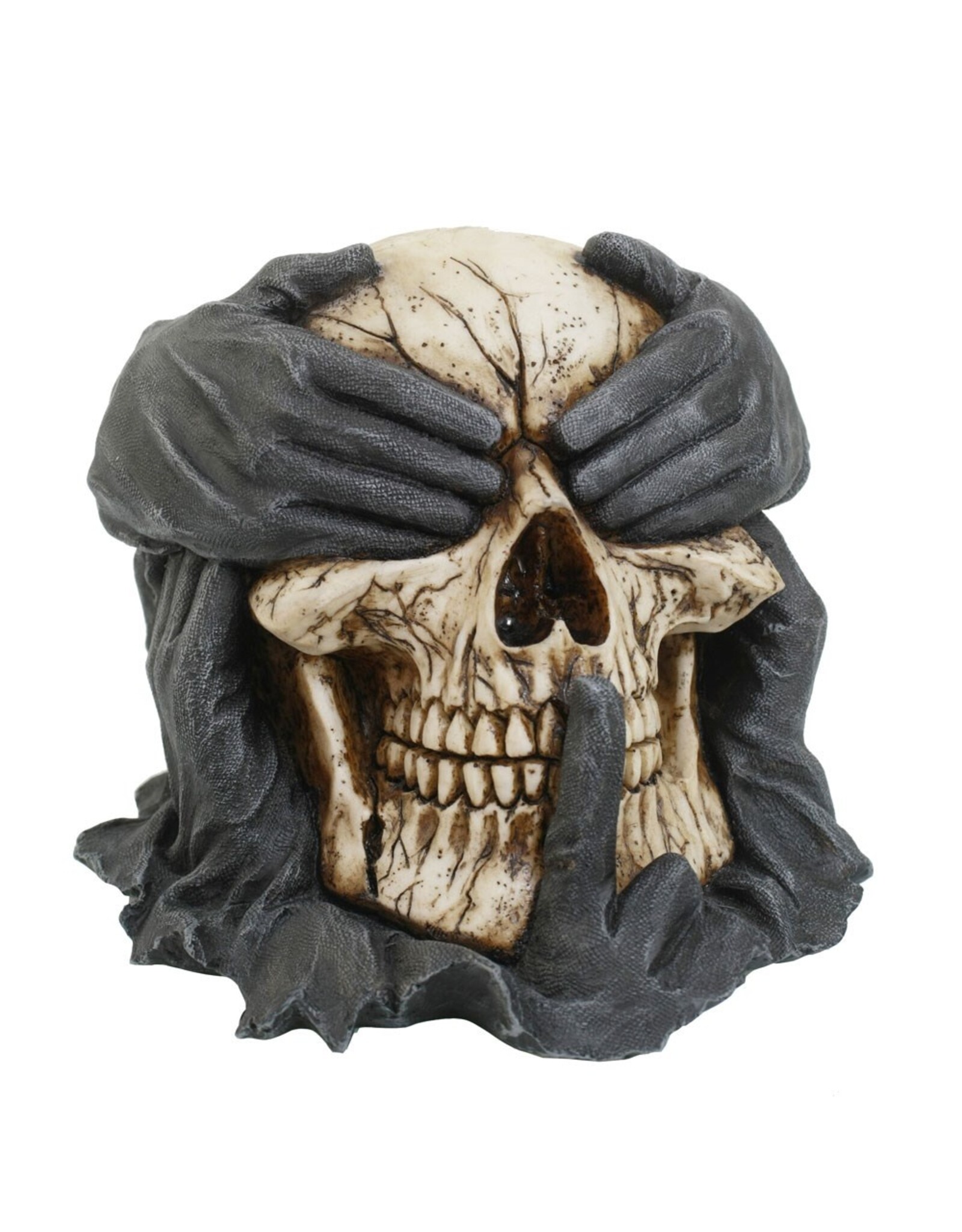 Spiral Direct Giftware & Lifestyle - See Hear Speak No Evil Skull Ornament Spiral Direct