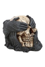 Spiral Direct Giftware & Lifestyle - See Hear Speak No Evil Skull Ornament Spiral Direct