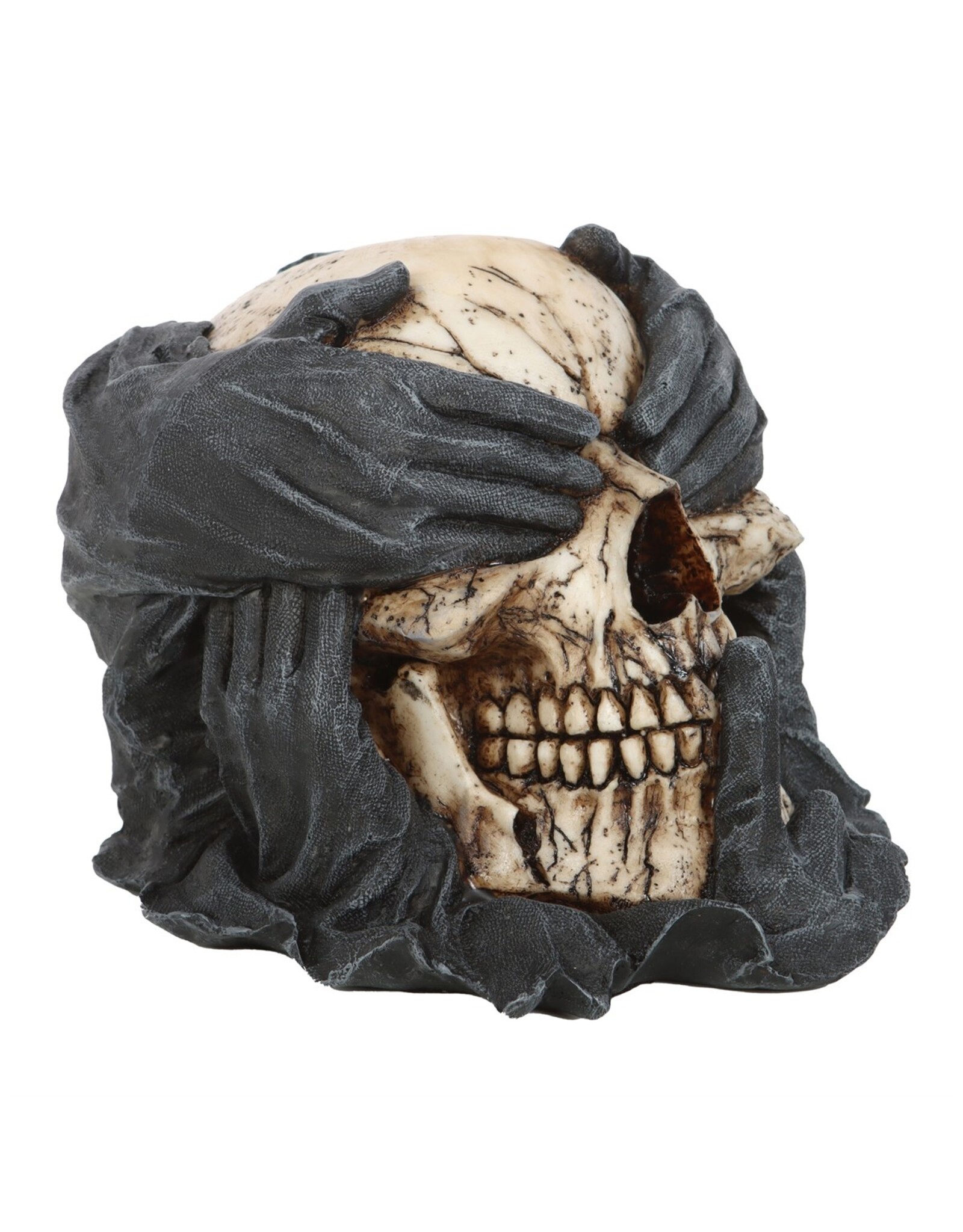 Spiral Direct Giftware & Lifestyle - See Hear Speak No Evil Skull Ornament Spiral Direct