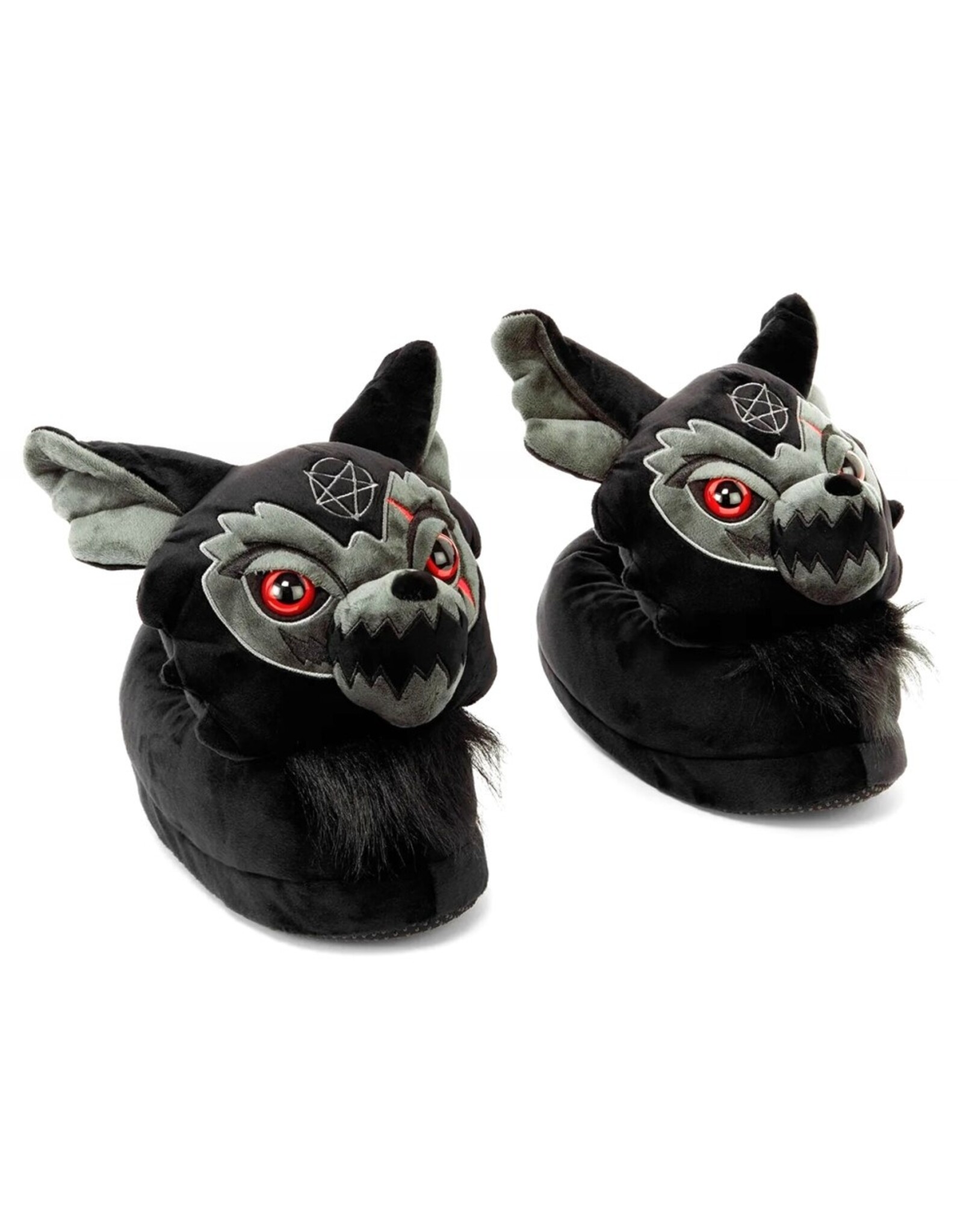 Killstar Killstar tassen en accessoires - Killstar KREEPTURES Pantoffels Werewolf Fang