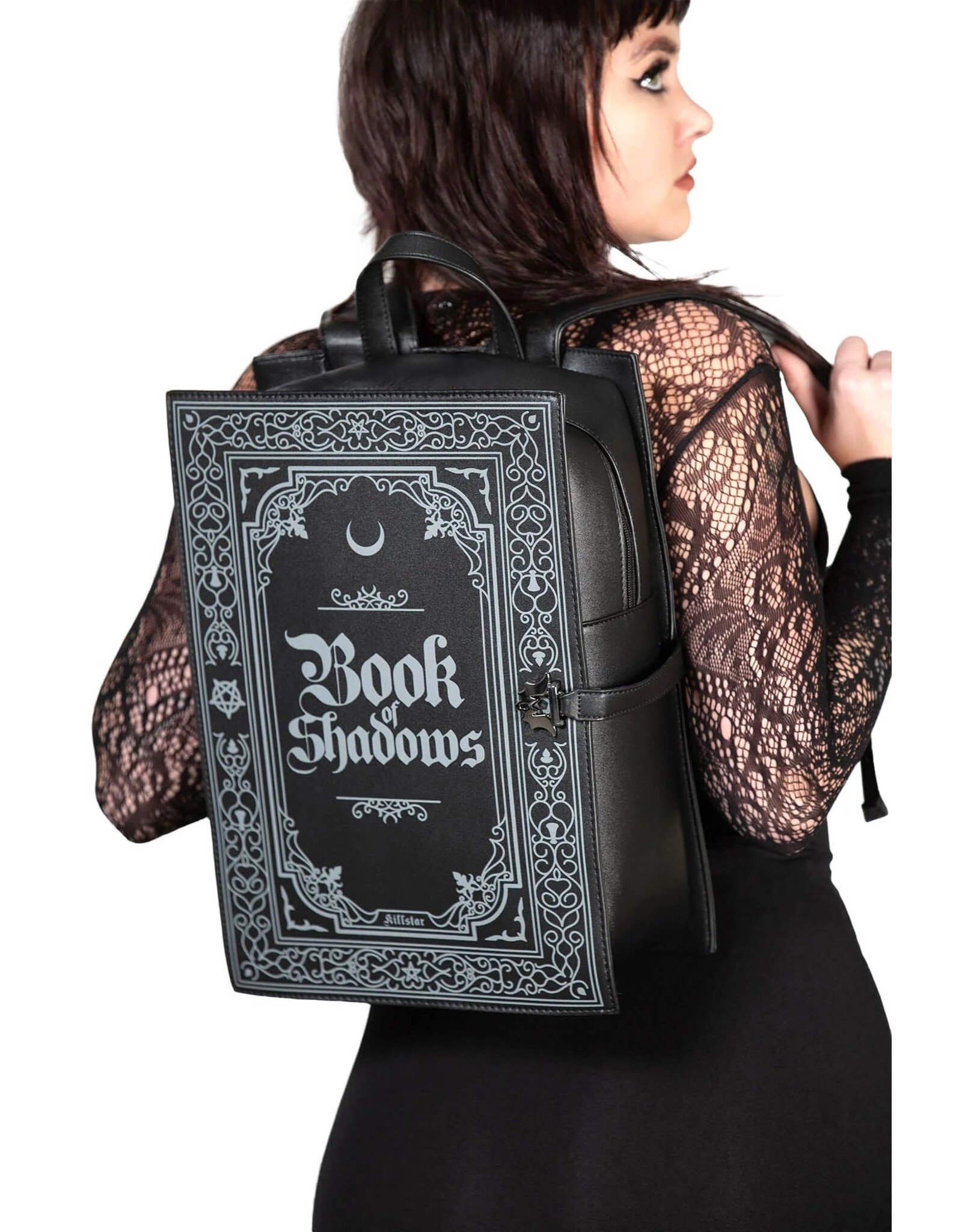 Killstar Gothic Steampunk - Killstar Dusk Shrike  Backpack Book of Shadows