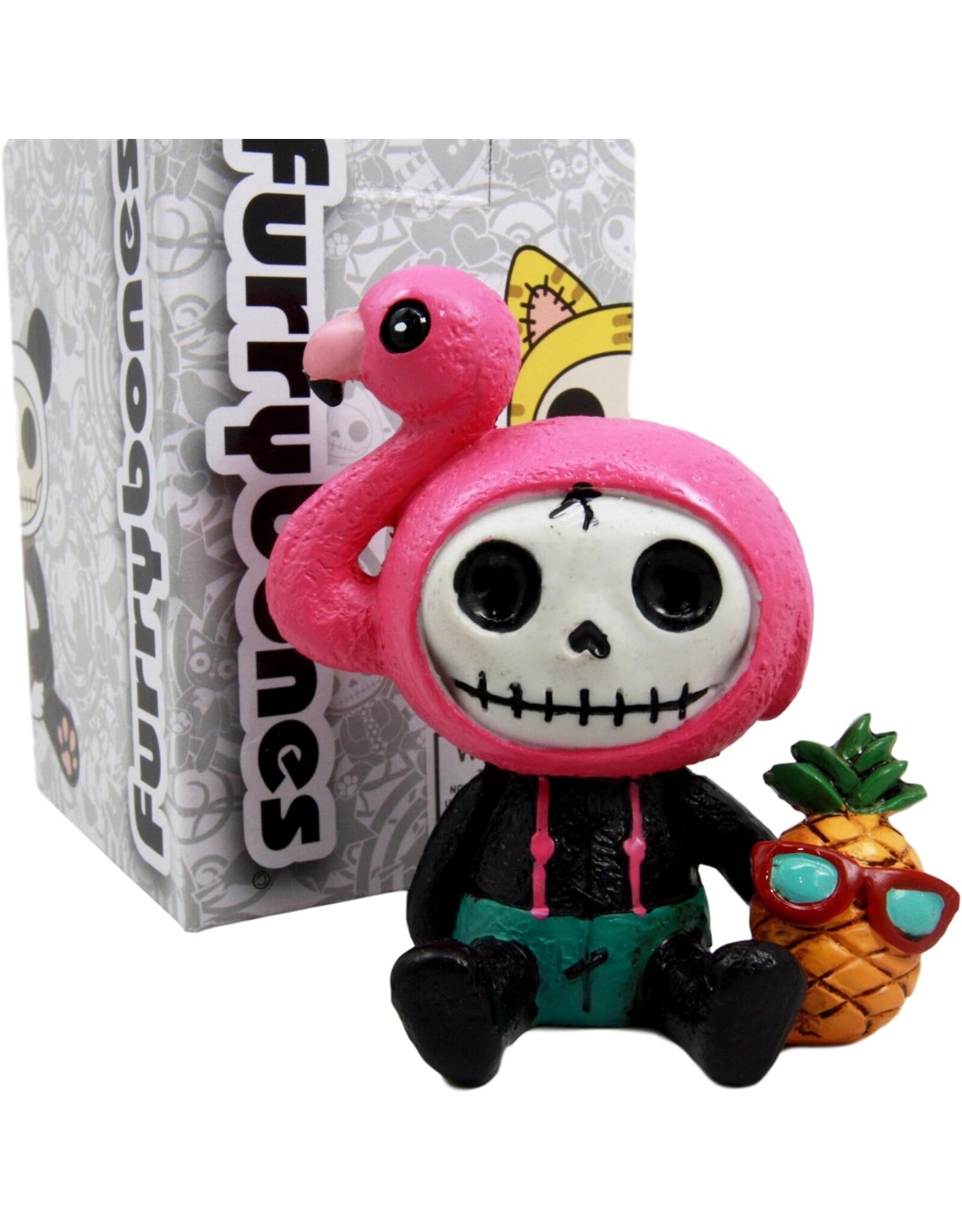 Furrybones Giftware & Lifestyle - Misaki Sawada Furrybones - Flamingo Star