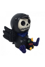 Furrybones Giftware & Lifestyle - Misaki Sawada Furrybones - Leopold the Raven