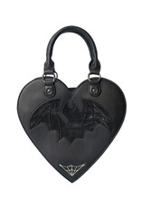 Banned Gothic tassen Steampunk tassen - Banned Dreamology handtas Zwart hart