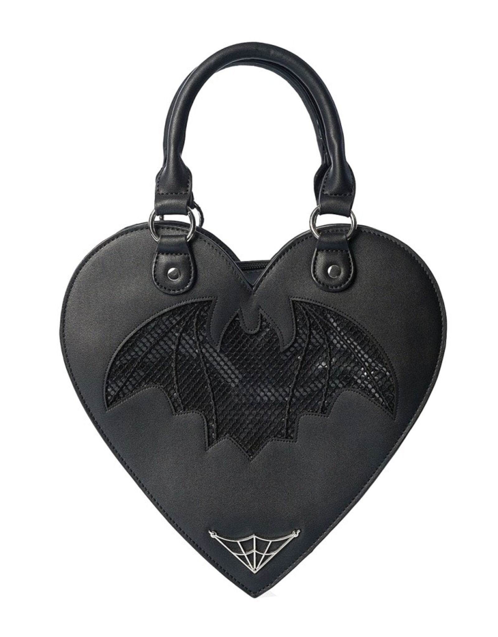 Banned Gothic bags Steampunk bags - Banned Dreamology handbag Black heart