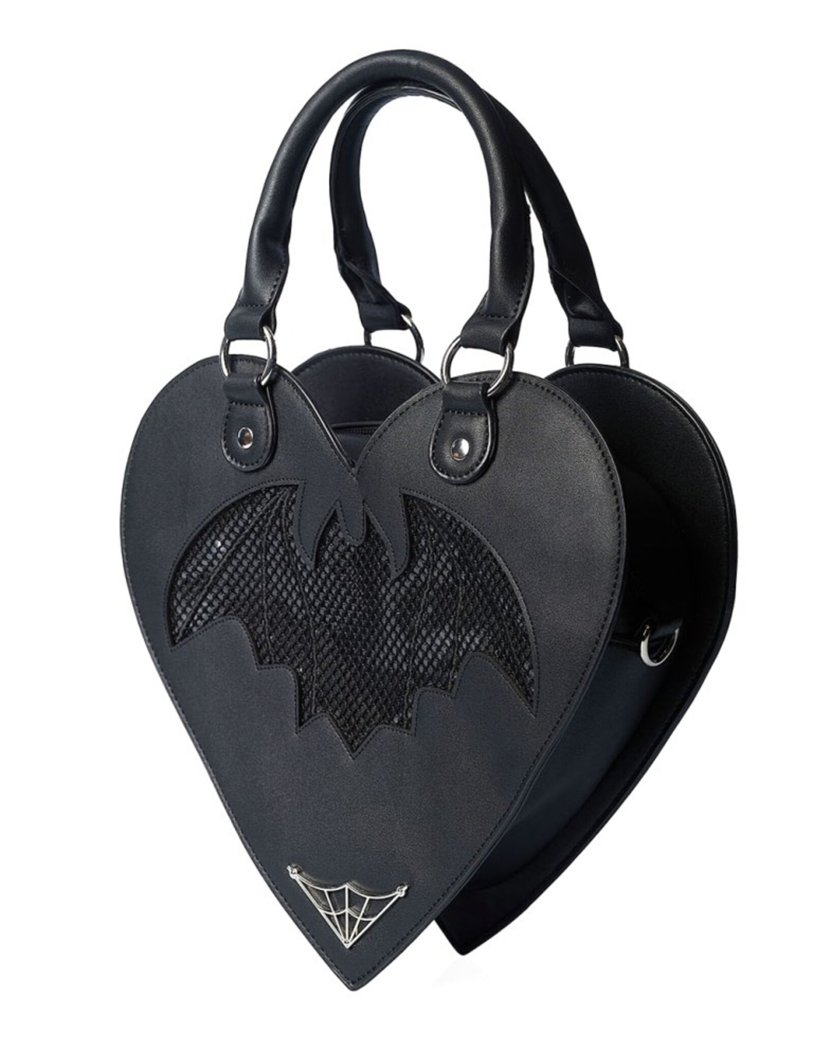 Banned Gothic bags Steampunk bags - Banned Dreamology handbag Black heart