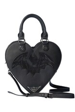 Banned Gothic bags Steampunk bags - Banned Dreamology handbag Black heart