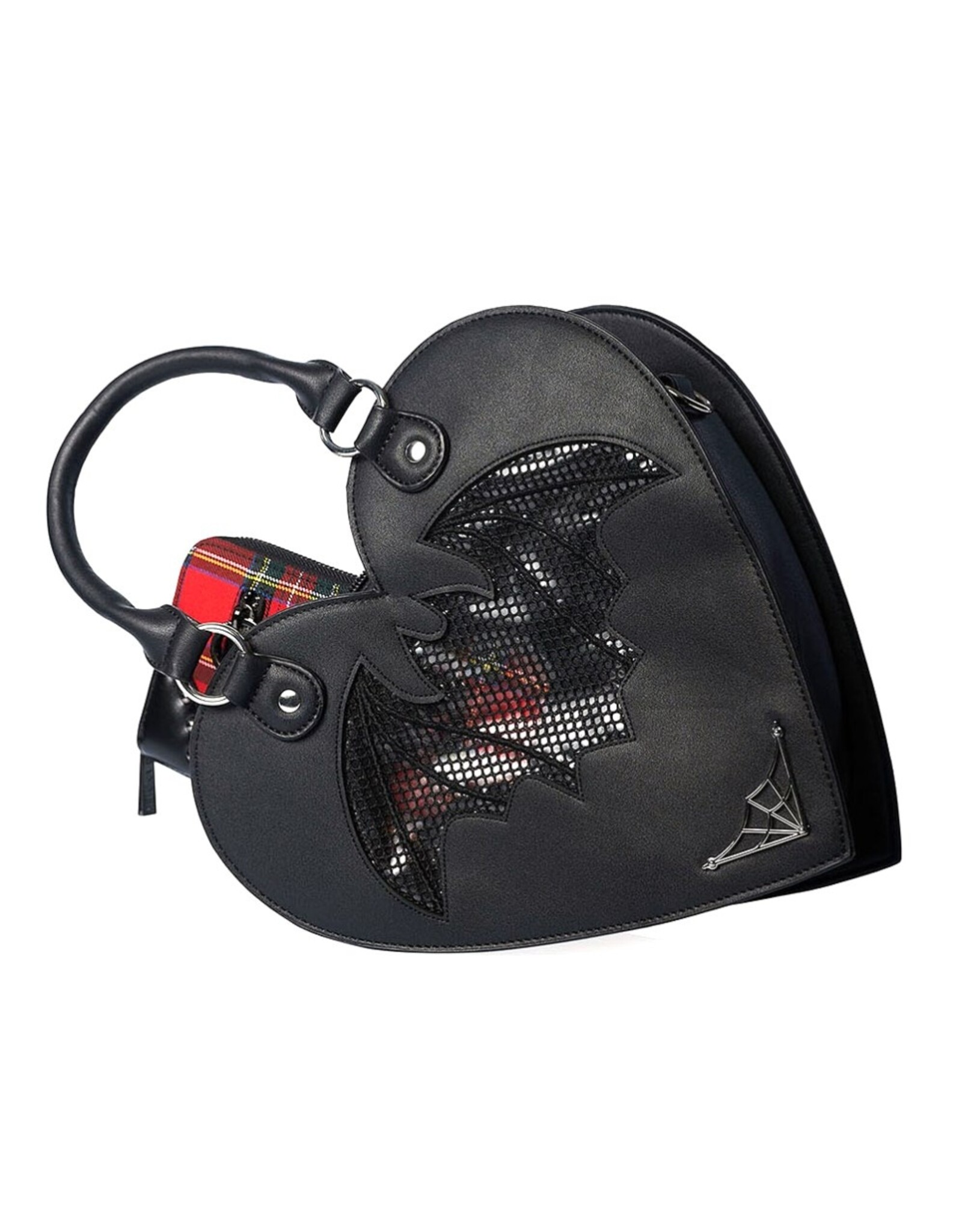 Banned Gothic bags Steampunk bags - Banned Dreamology handbag Black heart