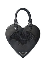 Banned Gothic bags Steampunk bags - Banned Dreamology handbag Black heart