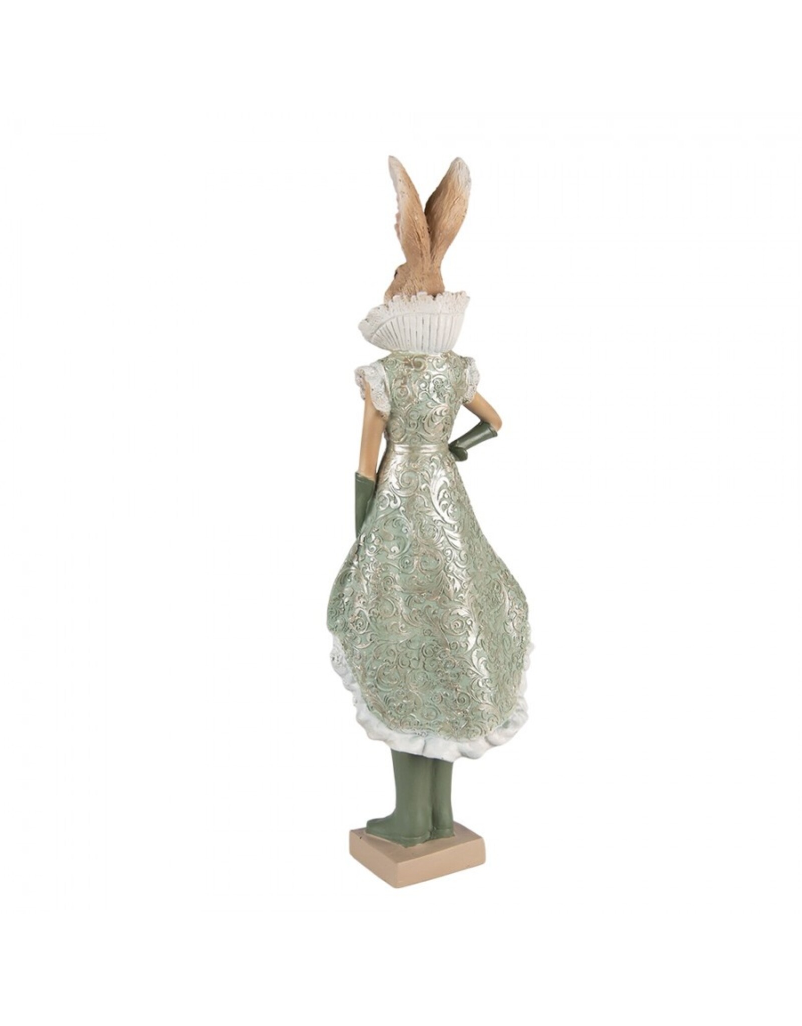 Trukado Giftware Figurines Collectables - Rabbit in Green Victorian Dress 44cm