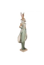 Trukado Giftware Figurines Collectables - Rabbit in Green Victorian Dress 44cm