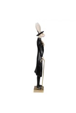 Trukado Giftware Figurines Collectables - Rabbit Gentlemen in Black Coat with Walking Stick 40cm