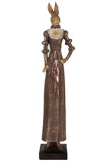 C&E Giftware & Lifestyle - Hare dressed as a Victorian Lady 53cm