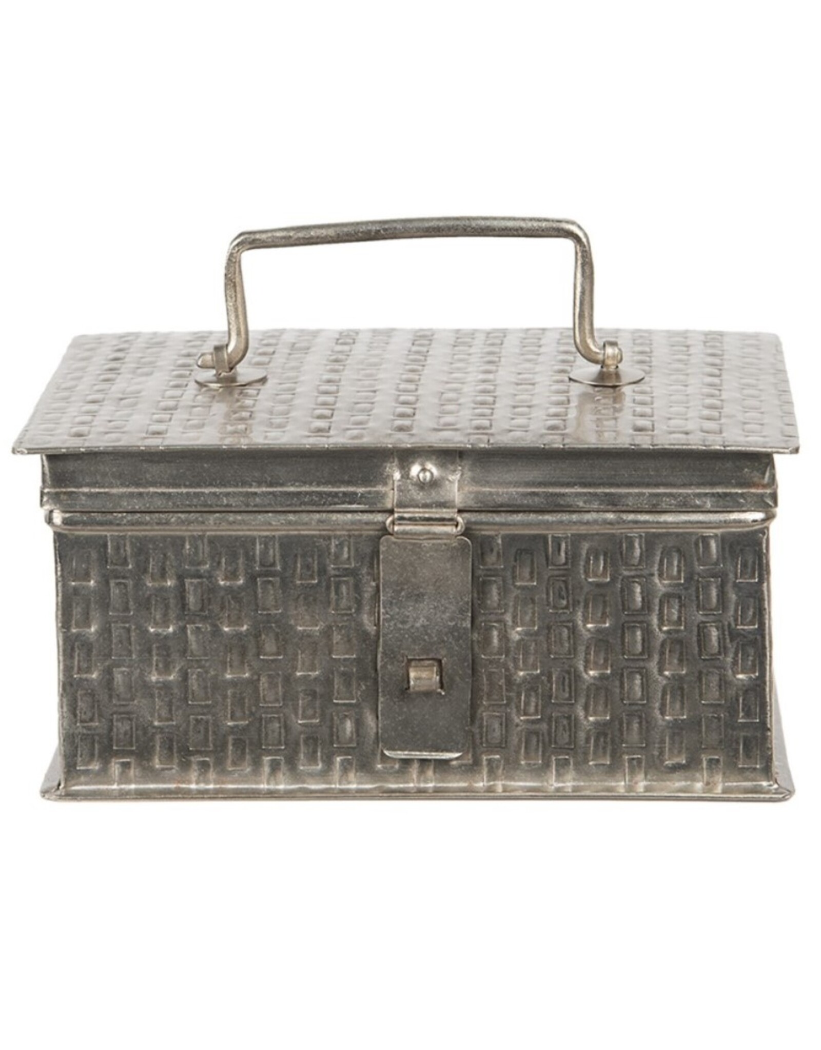 C&E Miscellaneous - Metal Storage Box Bohemian Style Rectangle 21cm