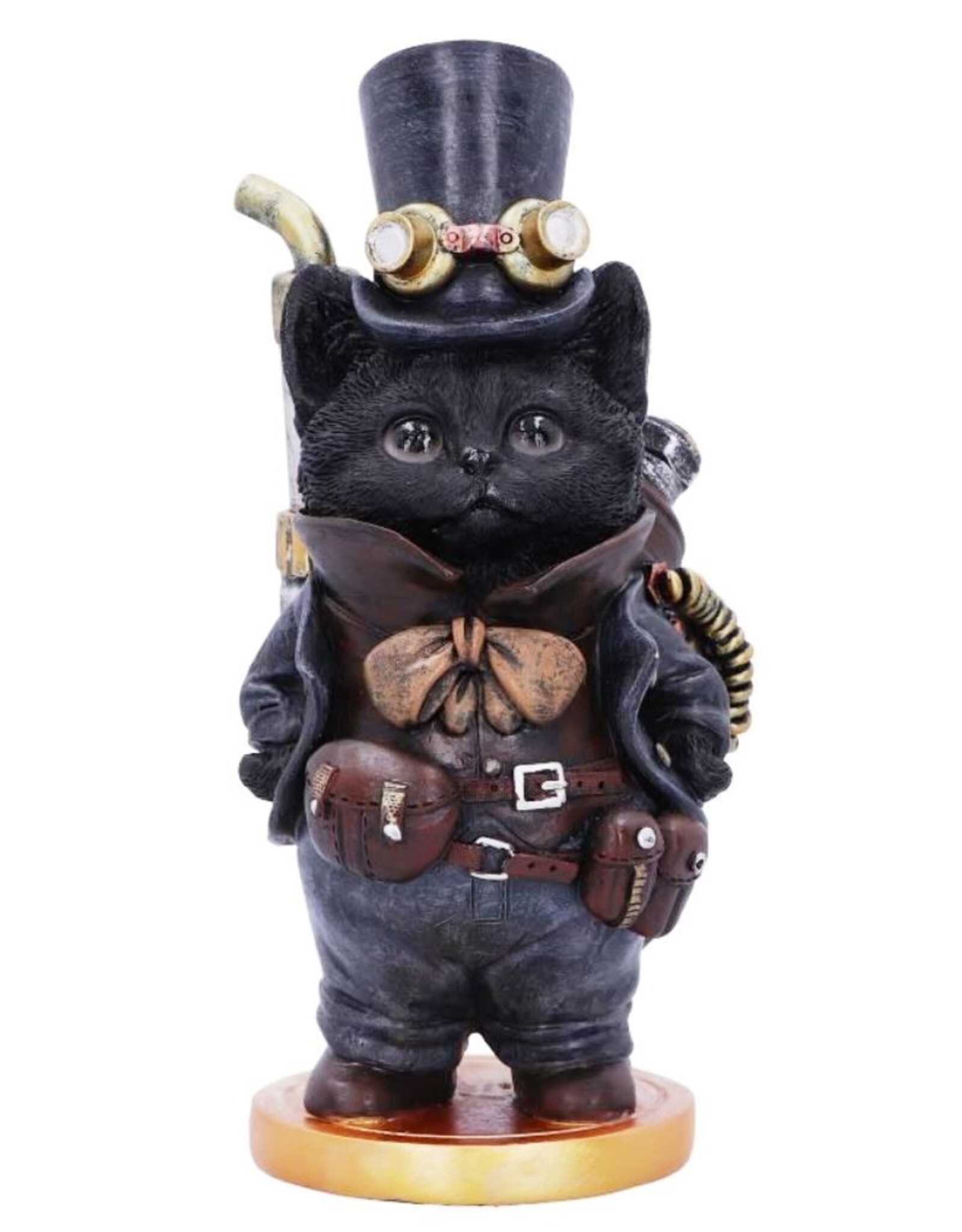 NemesisNow Giftware & Lifestyle - Steamsmith's Cat 19,5cm