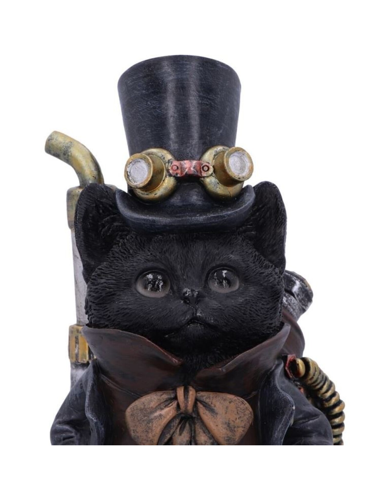 NemesisNow Giftware & Lifestyle - Steamsmith's Cat 19,5cm