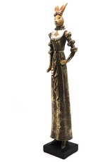 C&E Giftware & Lifestyle - Hare dressed as a Victorian Lady 53cm