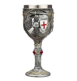 VG Templars Medieval Knight Goblet 18cm