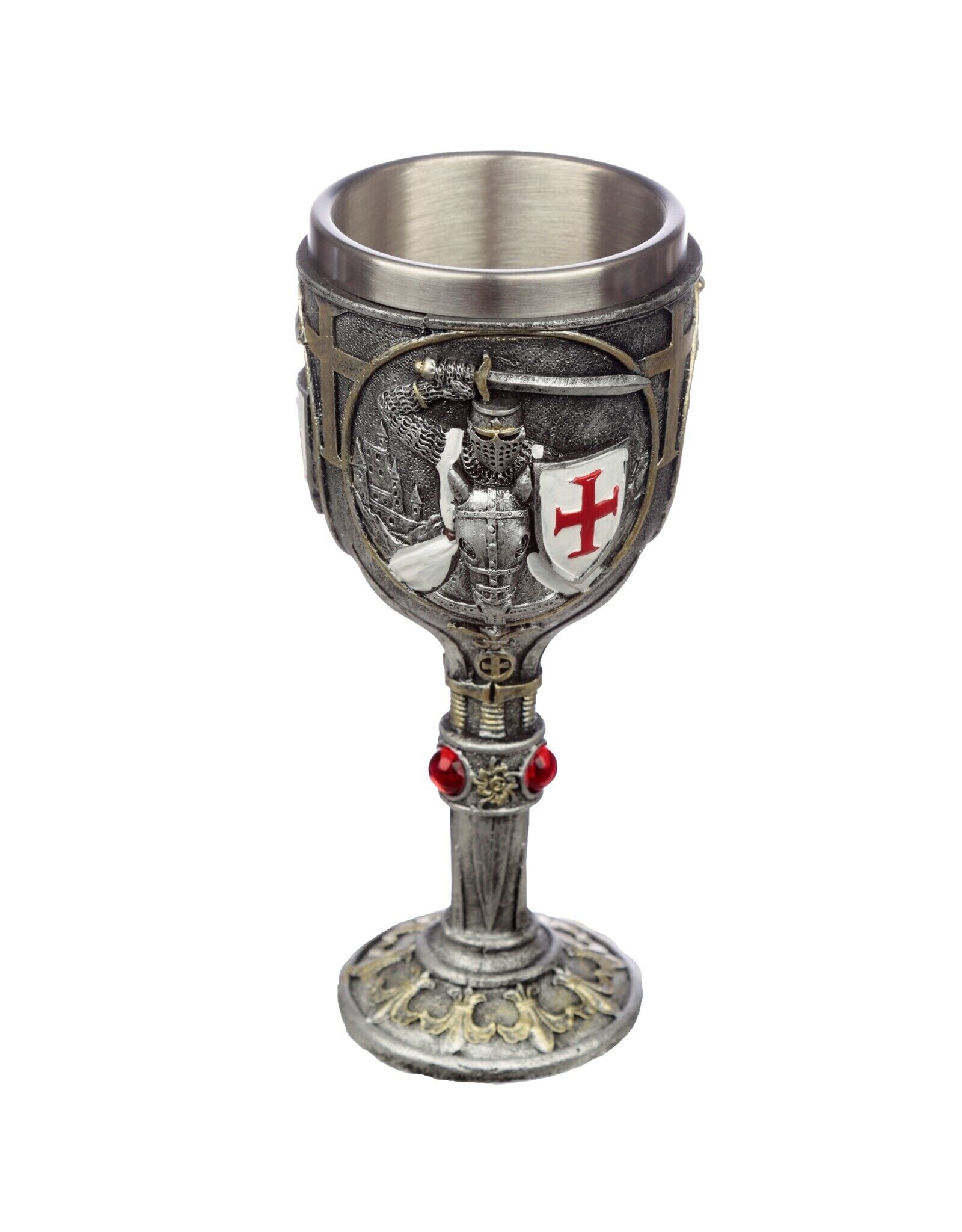 VG Drinkware - Templars Medieval Knight Goblet 18cm