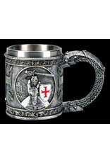 VG Drinkware - Tankard Crusader on Horse - metal insert removable