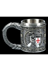 VG Drinkware - Tankard Crusader on Horse - metal insert removable